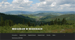 Desktop Screenshot of mieszkamwbeskidach.pl